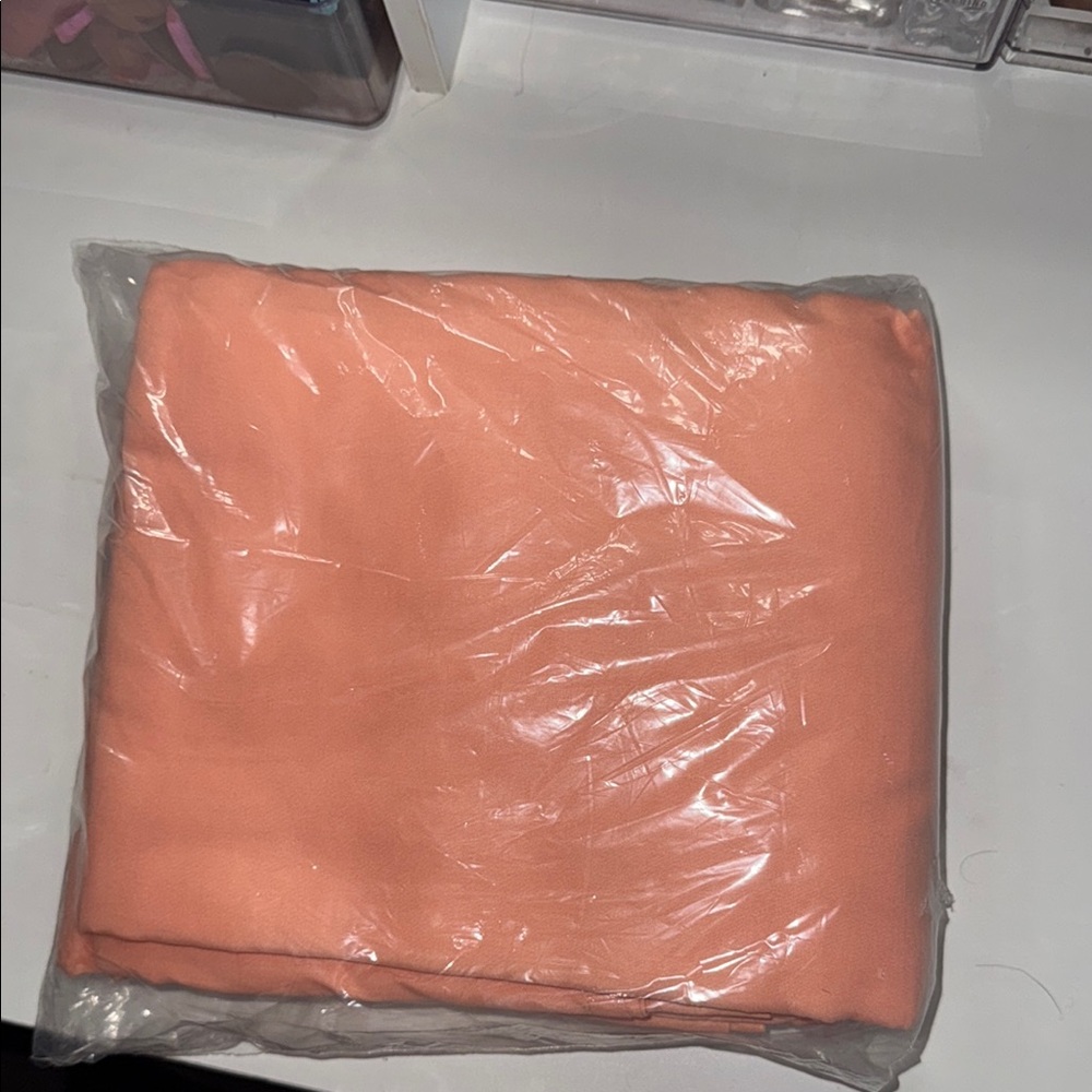 Peach Fabric Material